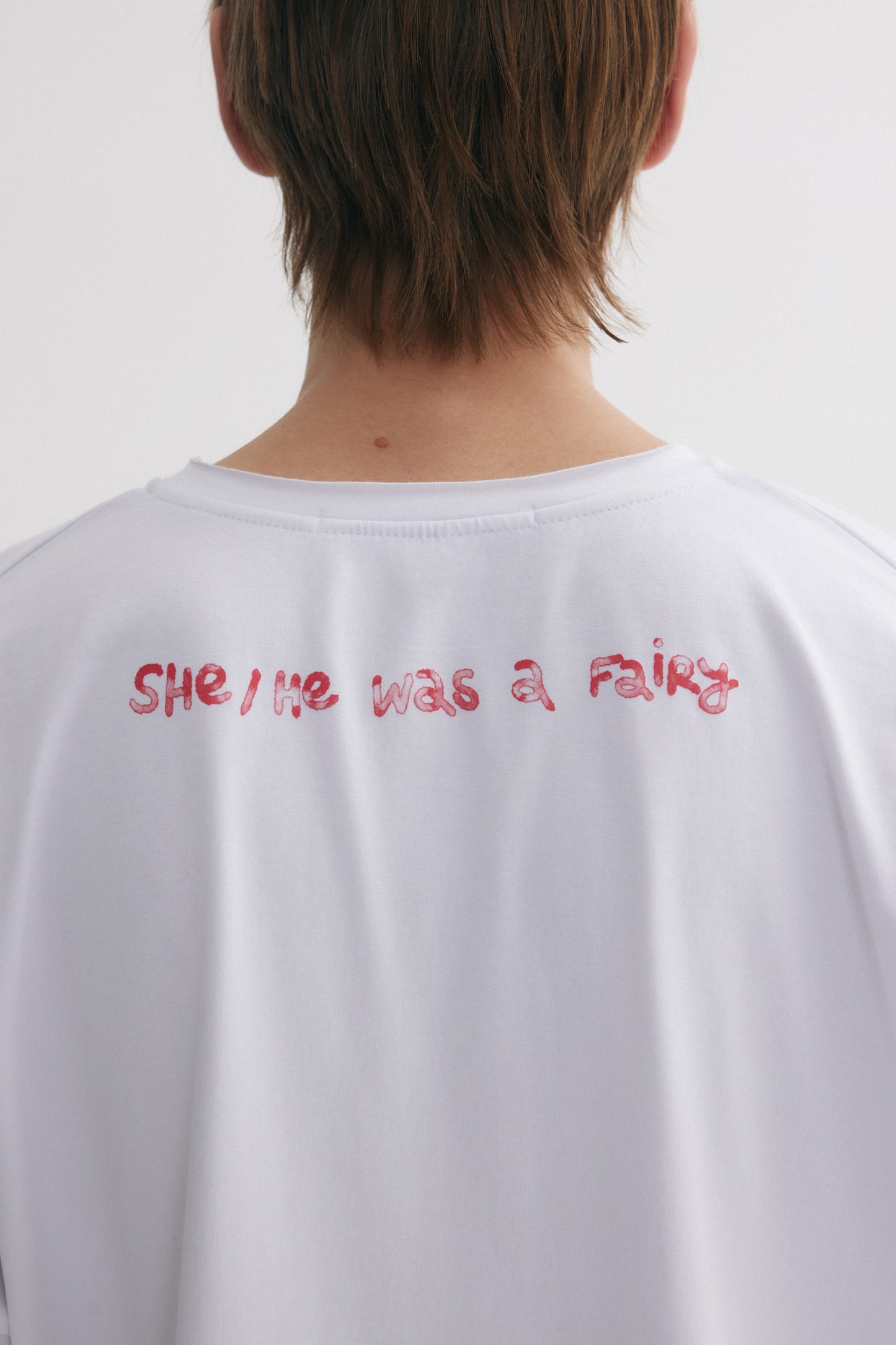 Oversize Long Sleeve "She/He Was a Fairy"
