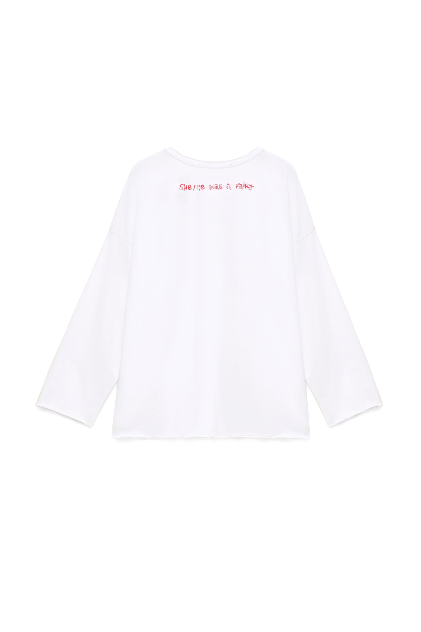 Oversize Long Sleeve "She/He Was a Fairy"