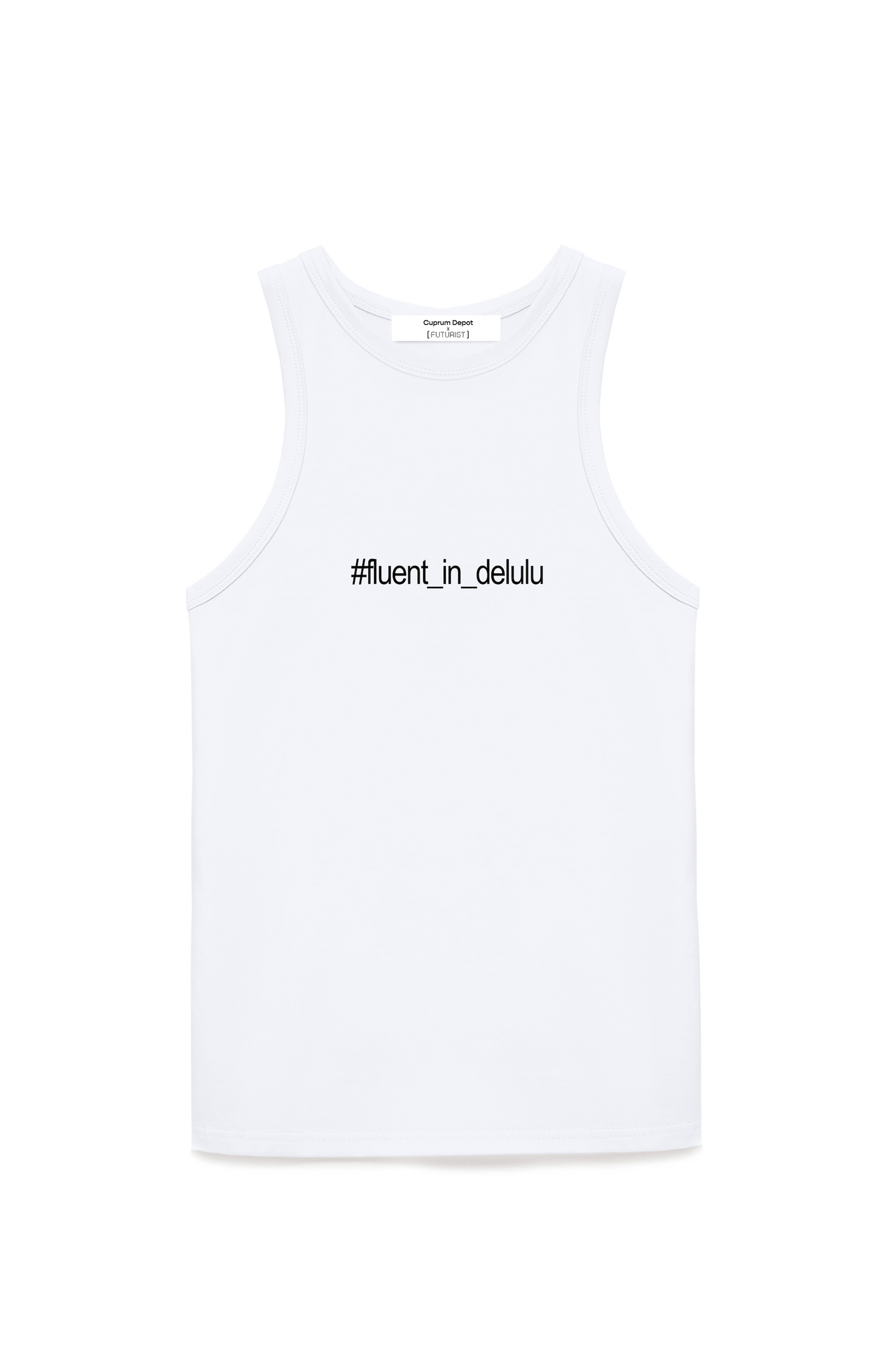 Tank Top "#fluent_in_delulu"