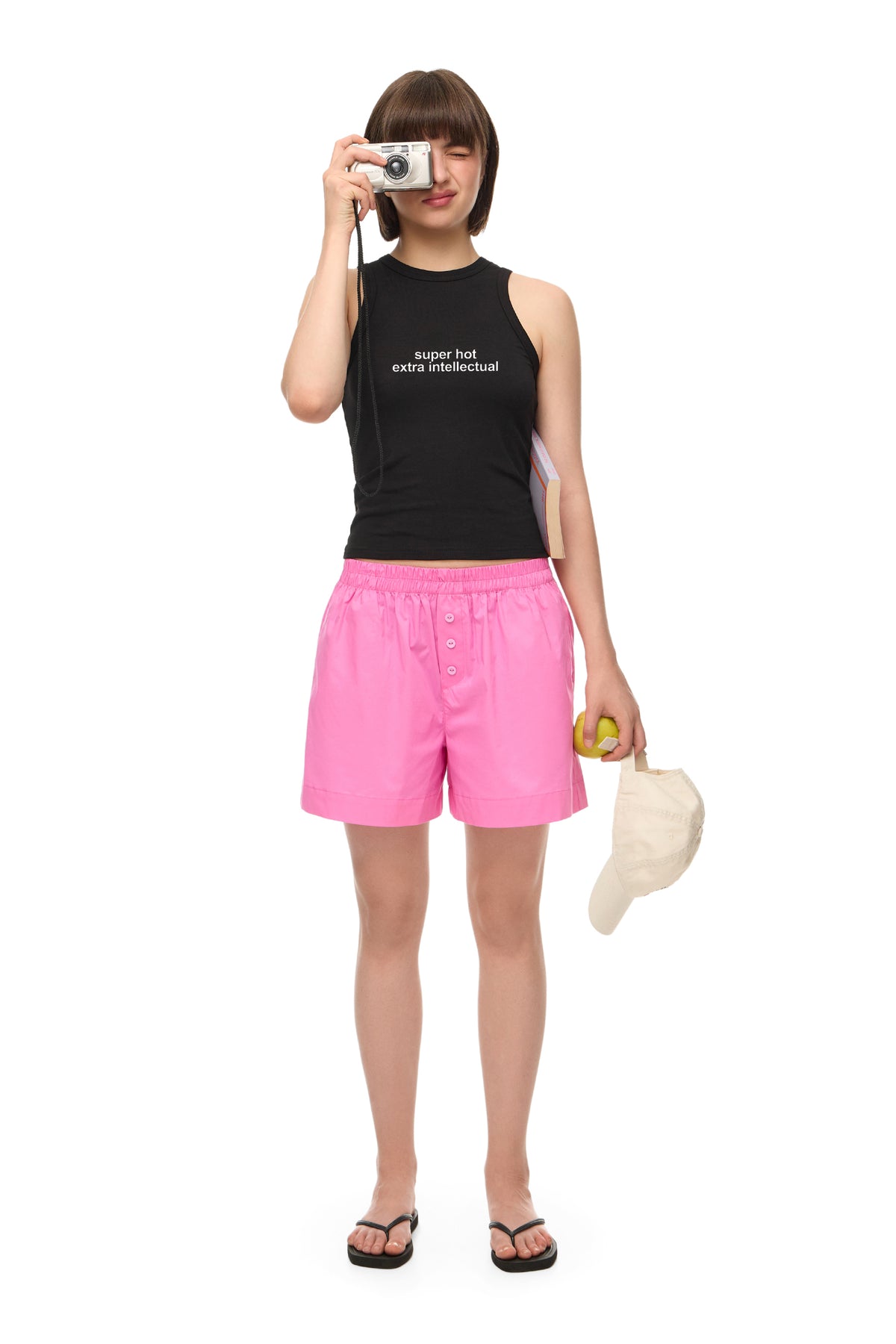 Tank Top "super hot extra intellectual"