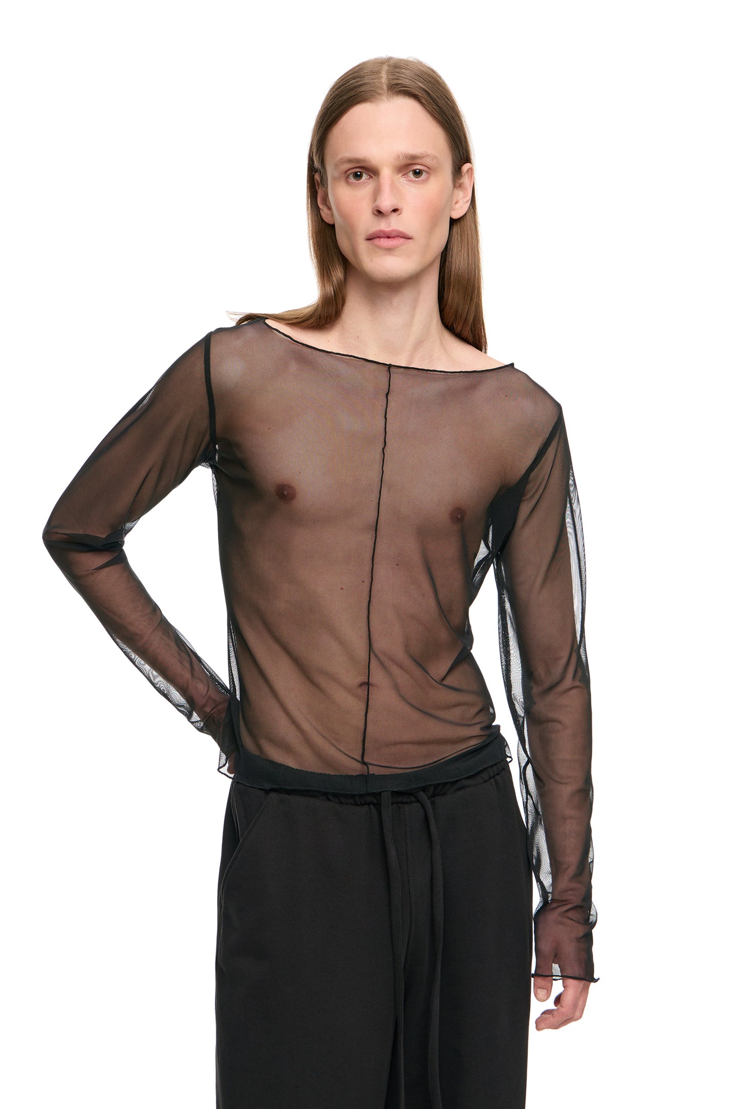 Прозорий Лонгслів