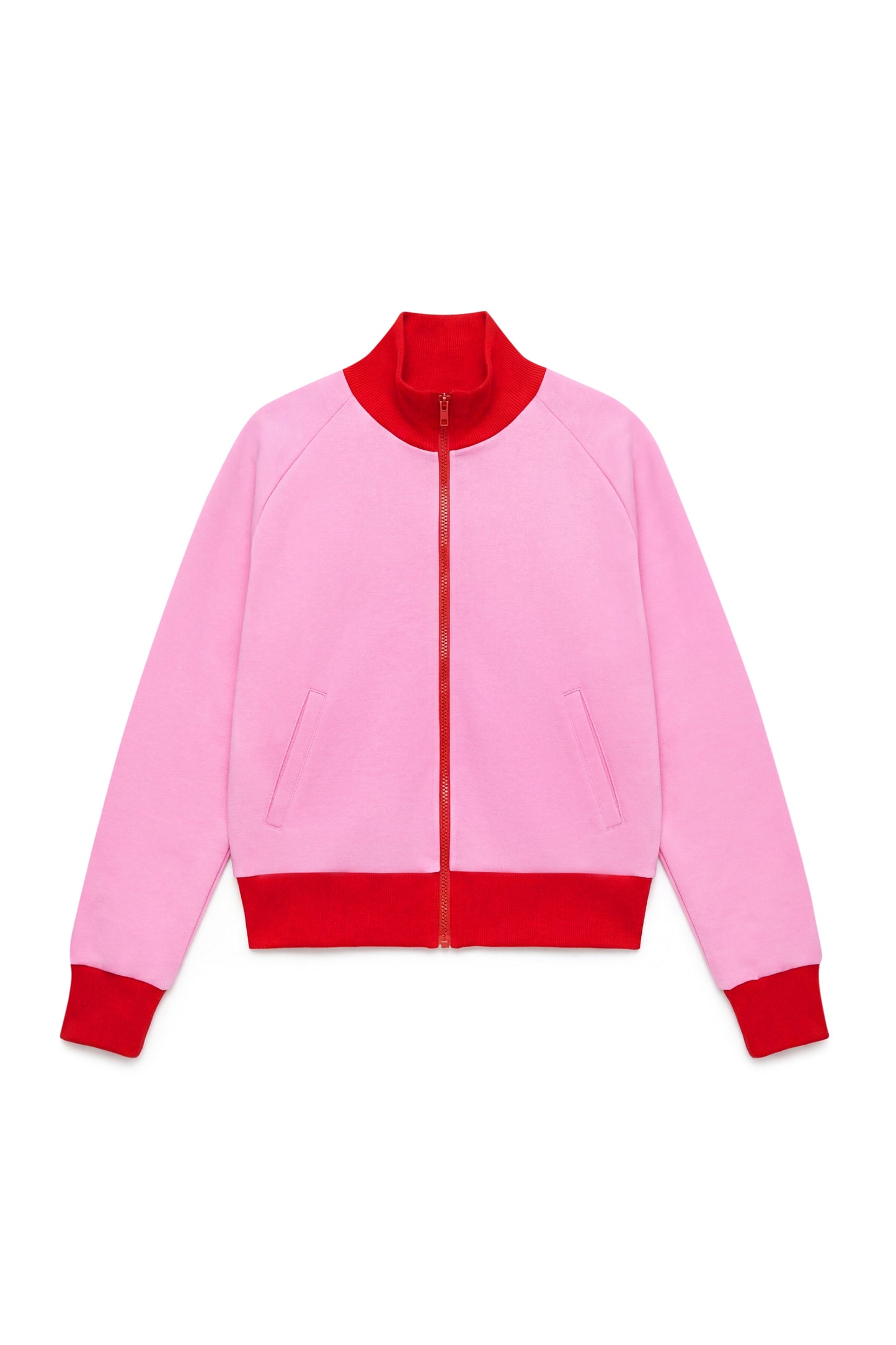 Zip Hoodie with Collar