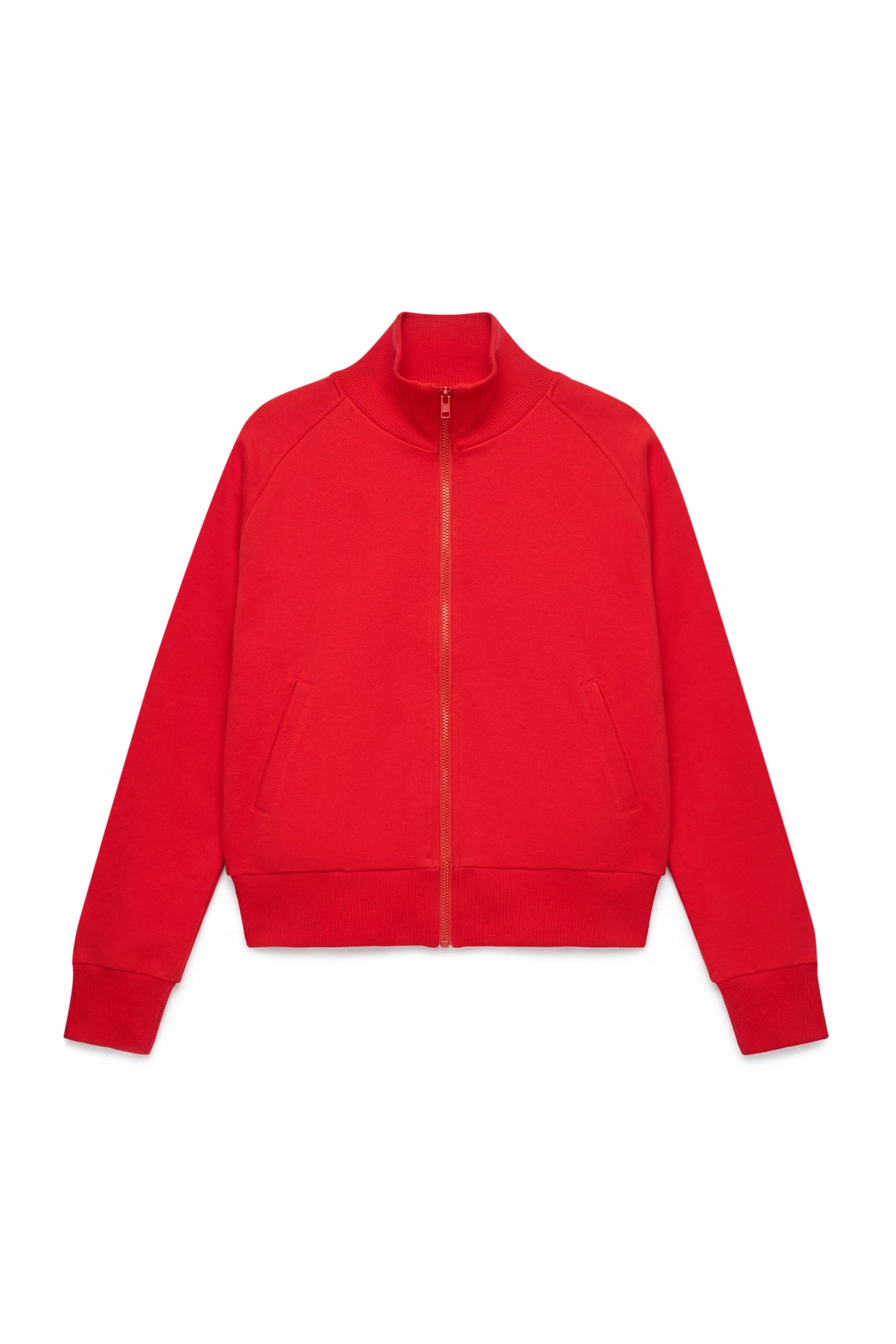 Zip Hoodie with Collar