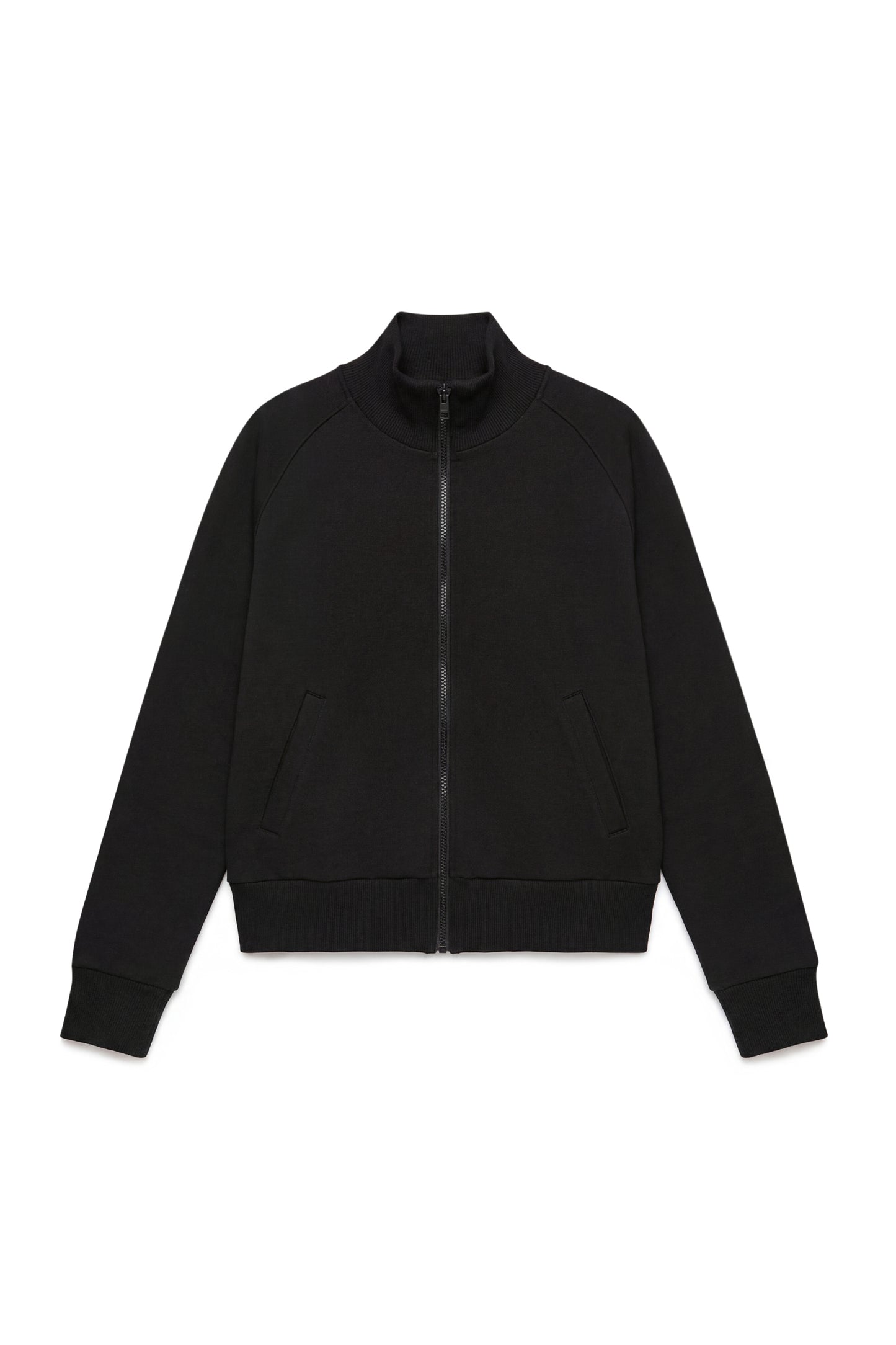 Zip Hoodie with Collar