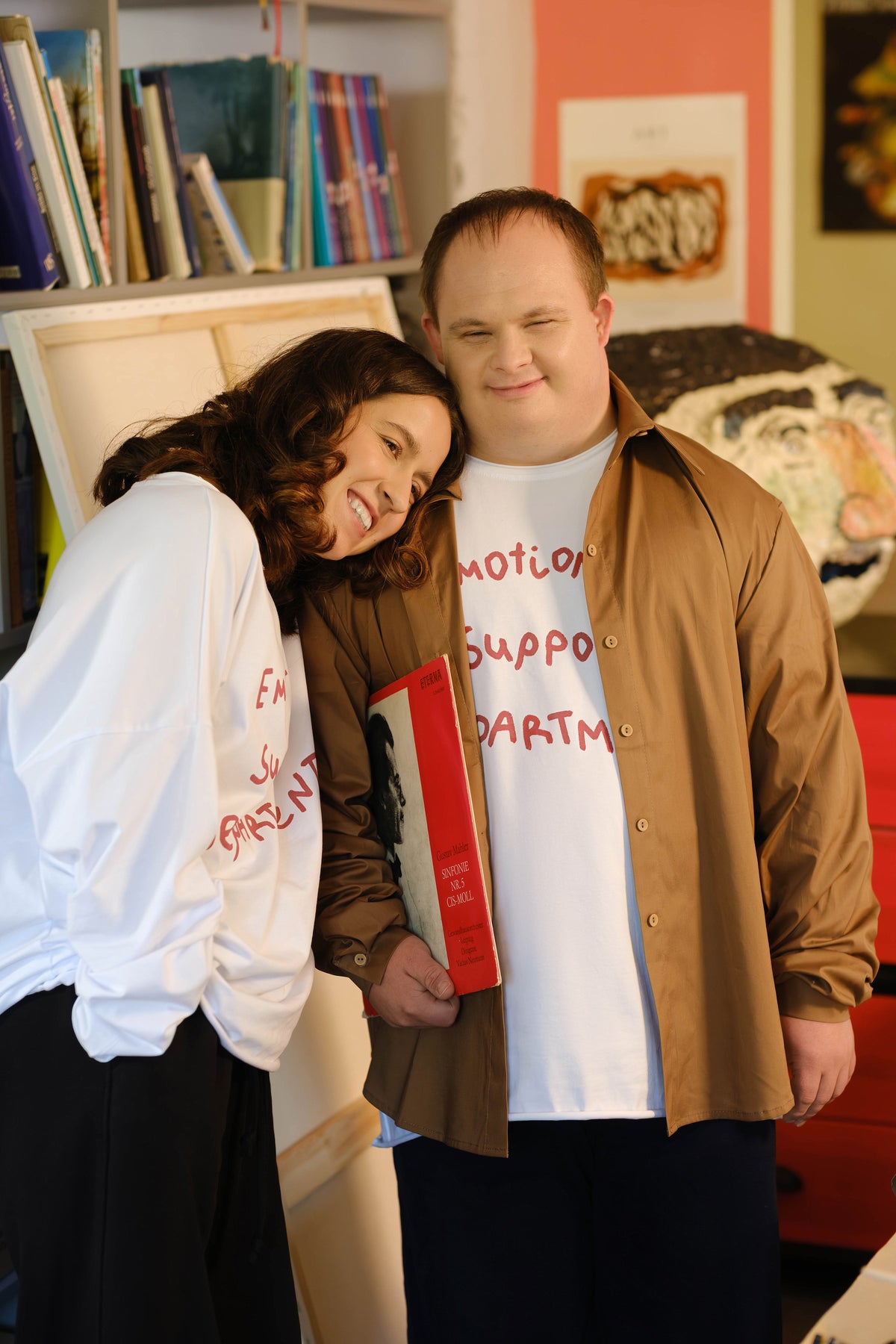 Oversize Long Sleeve "EMOTIONAL SUPPORT DEPARTMENT"