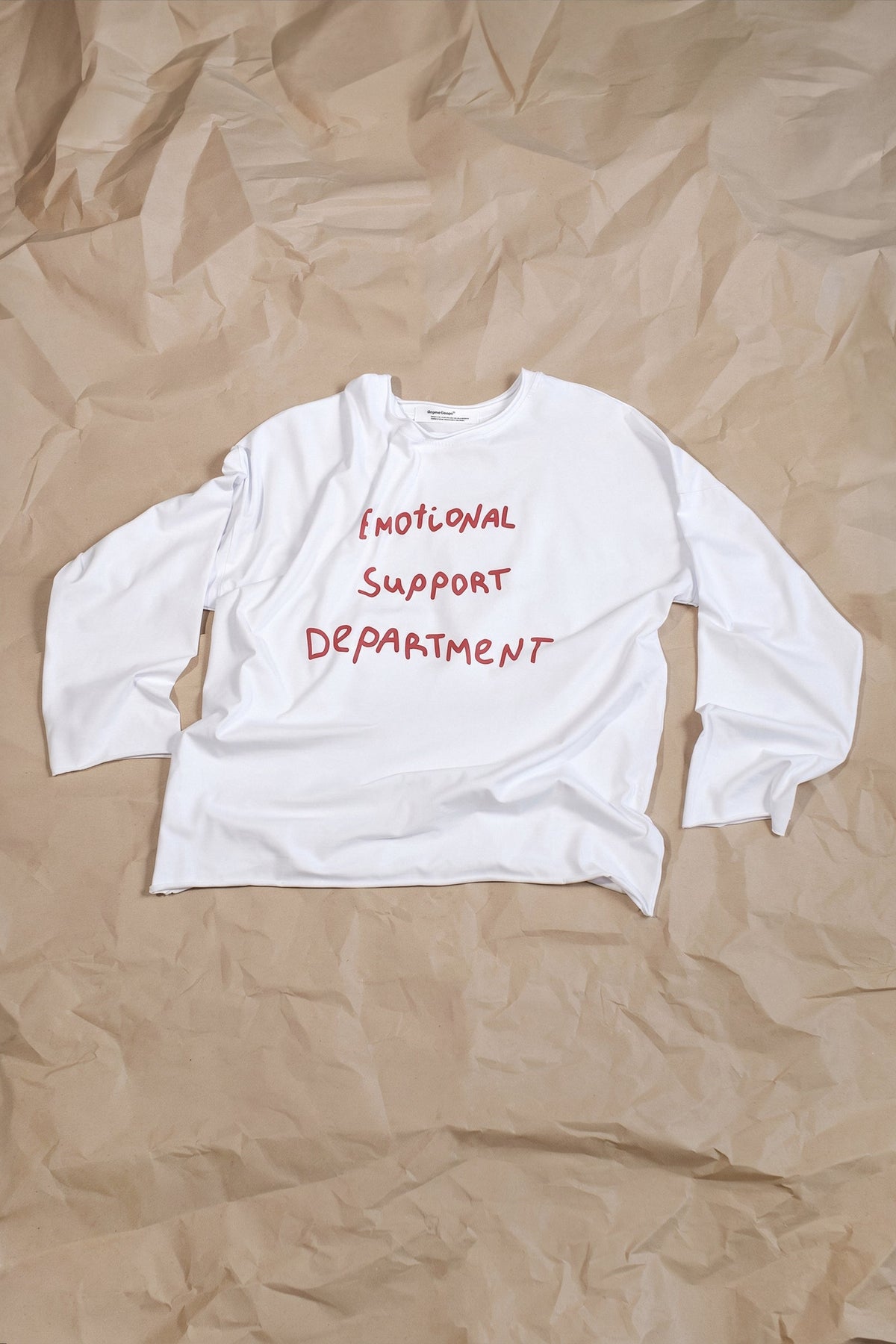 Oversize Long Sleeve "EMOTIONAL SUPPORT DEPARTMENT"