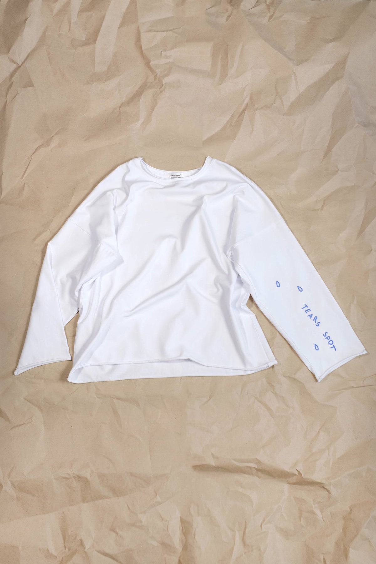 Oversize Long Sleeve  "TEARS SPOT"