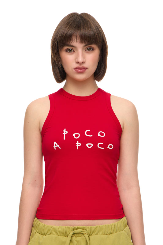 Tank Top "POCO A POCO"