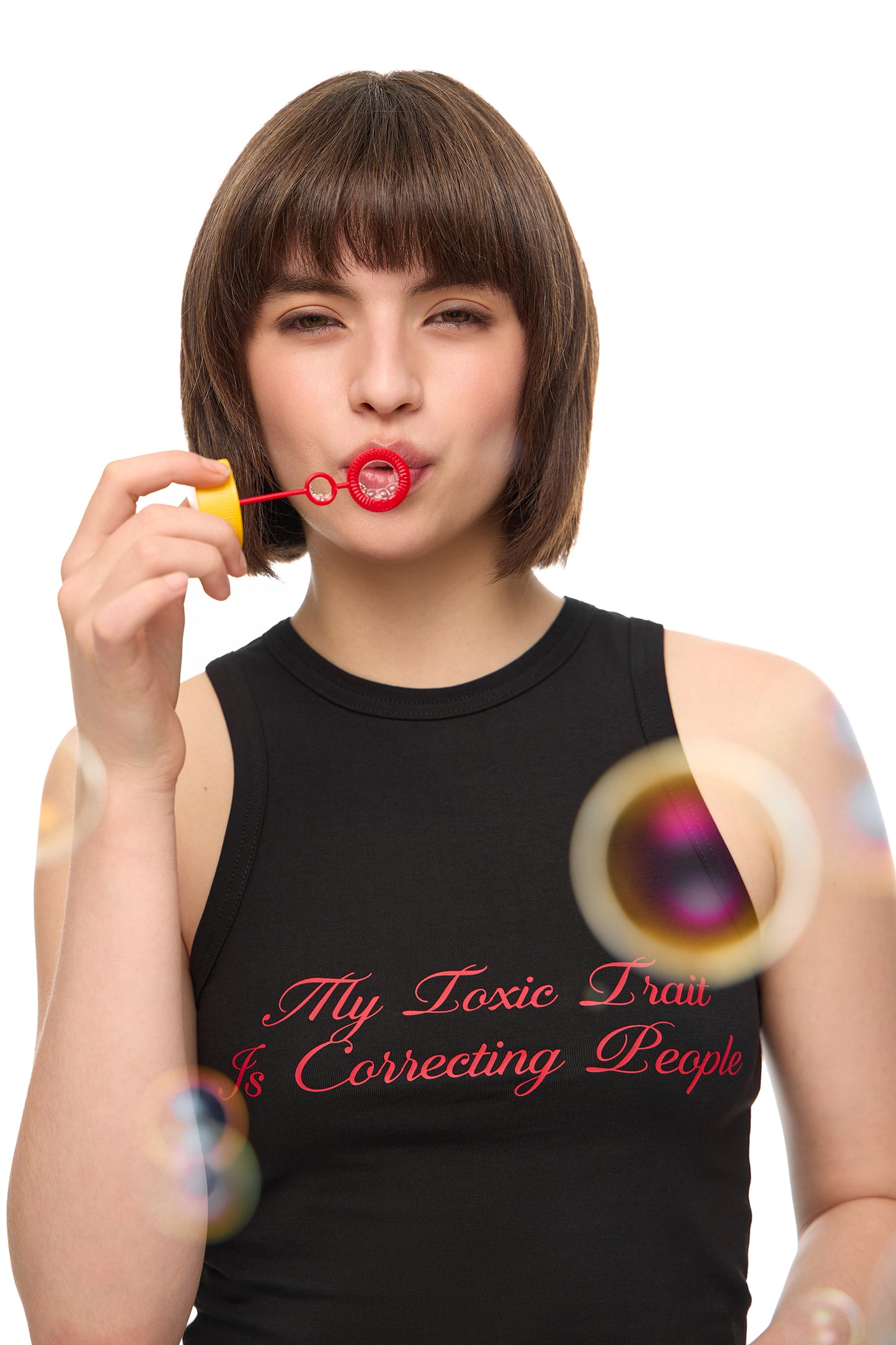 Майка "My Toxic Trait Is Correcting People"