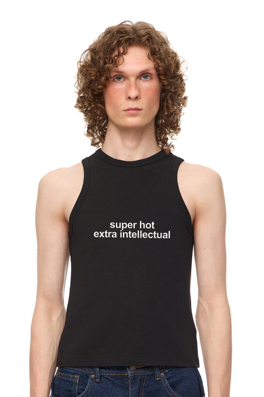 Tank Top "super hot extra intellectual"