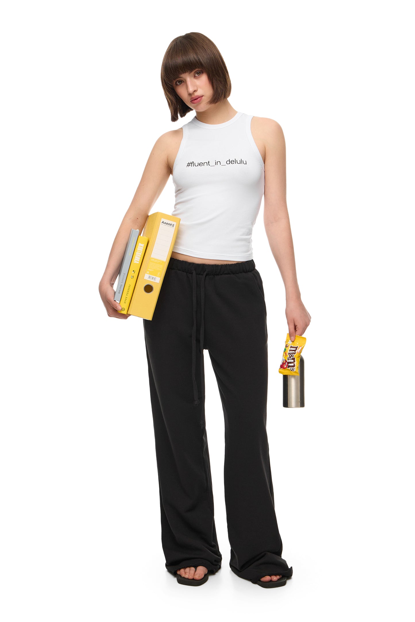 Tank Top "#fluent_in_delulu"