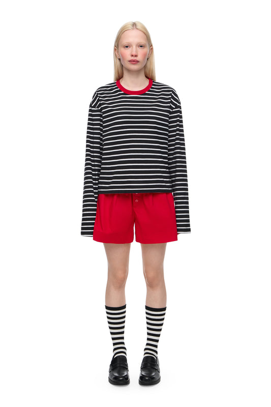 Вкорочений Лонгслів "Stripe"