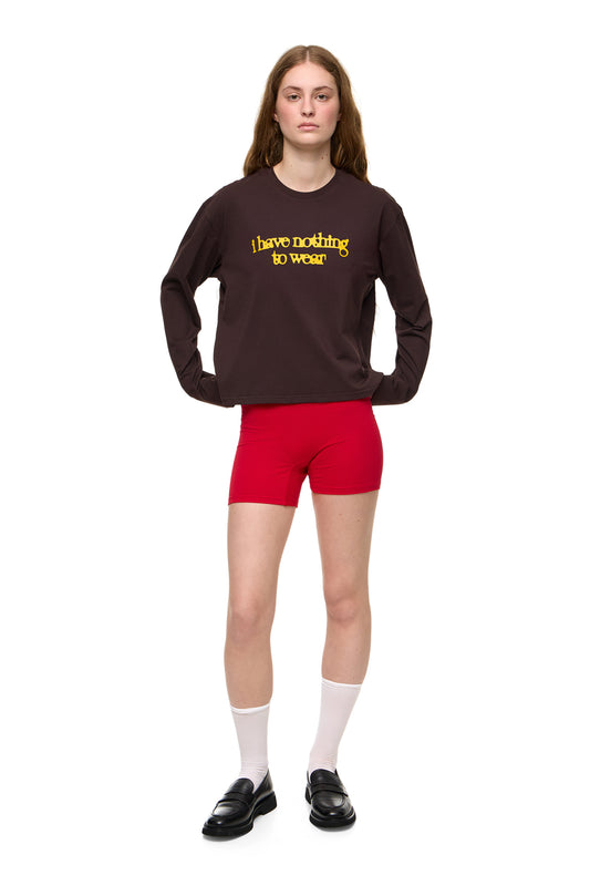 Heavyweight Long Sleeve "I Have Nothing to Wear"