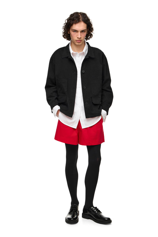 Cropped Denim Jacket