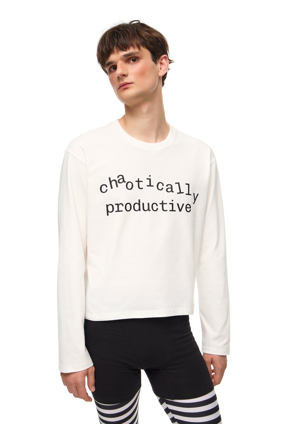 Long Sleeve "chaotically productive"