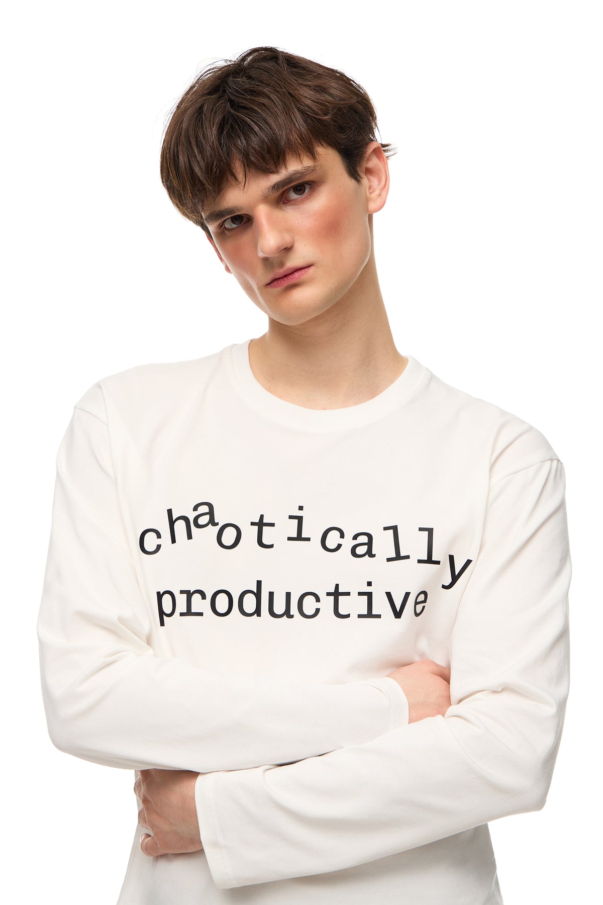 Long Sleeve "chaotically productive"