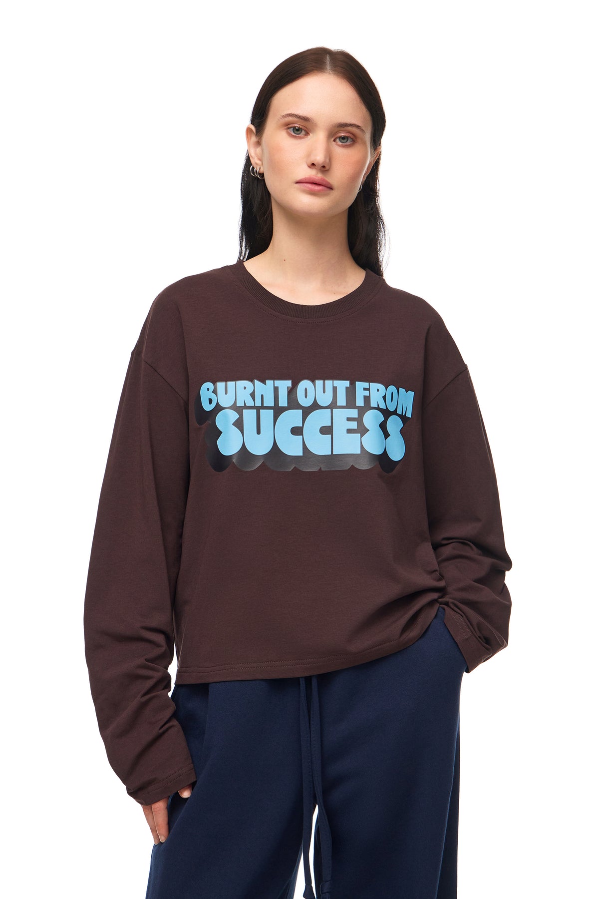 Лонгслів "BURNT OUT FROM SUCCESS"