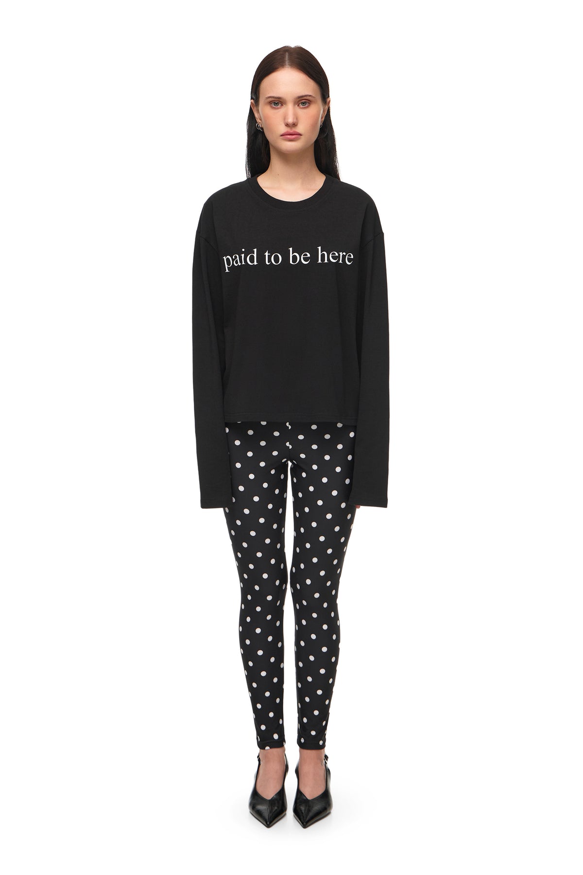 Long Sleeve "paid to be here"
