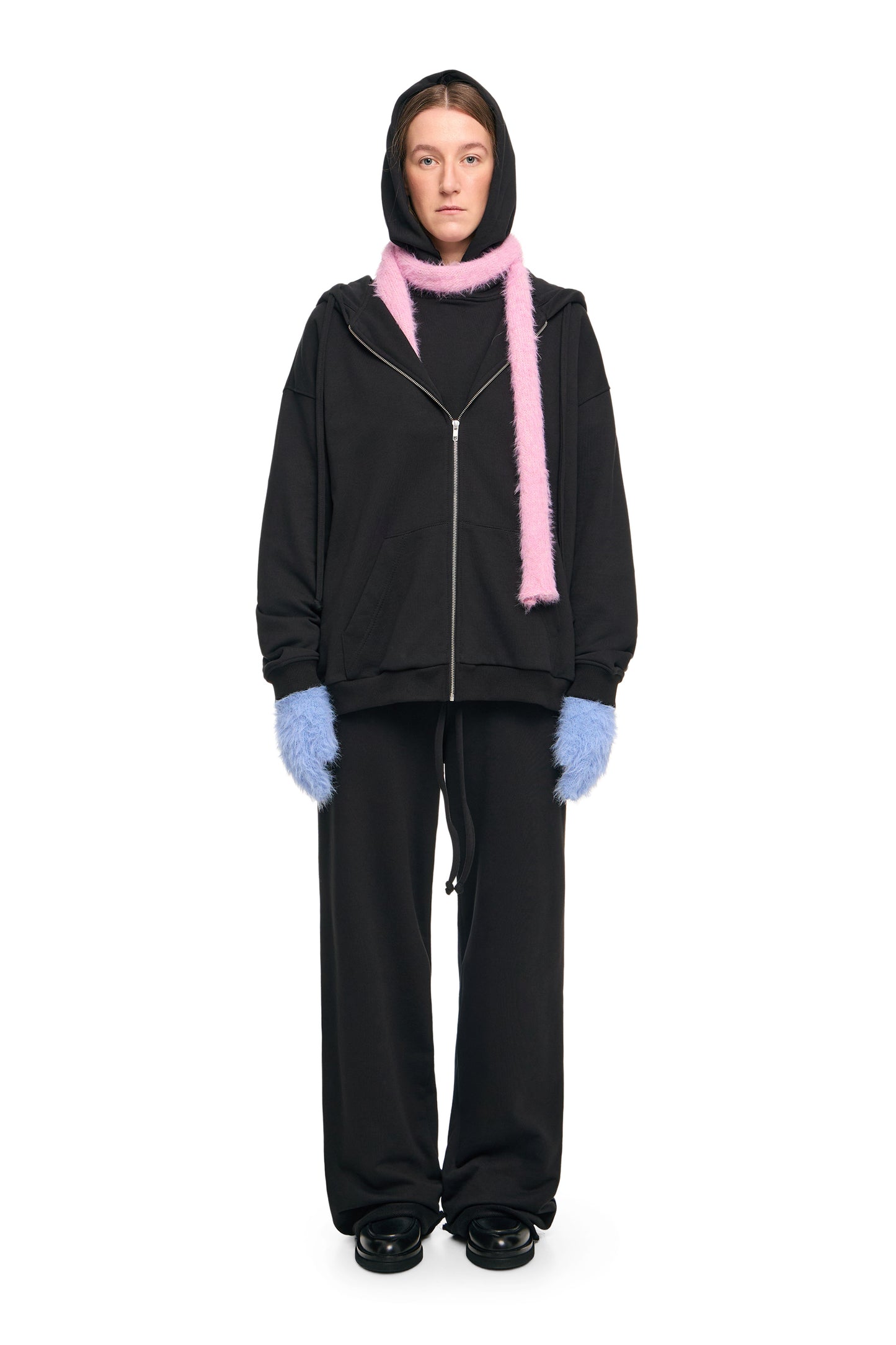 Fluffy Scarf "Zmiia"