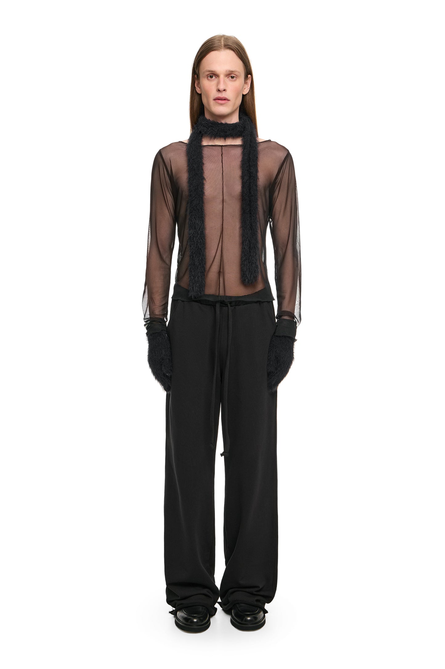 Fluffy Scarf "Zmiia"