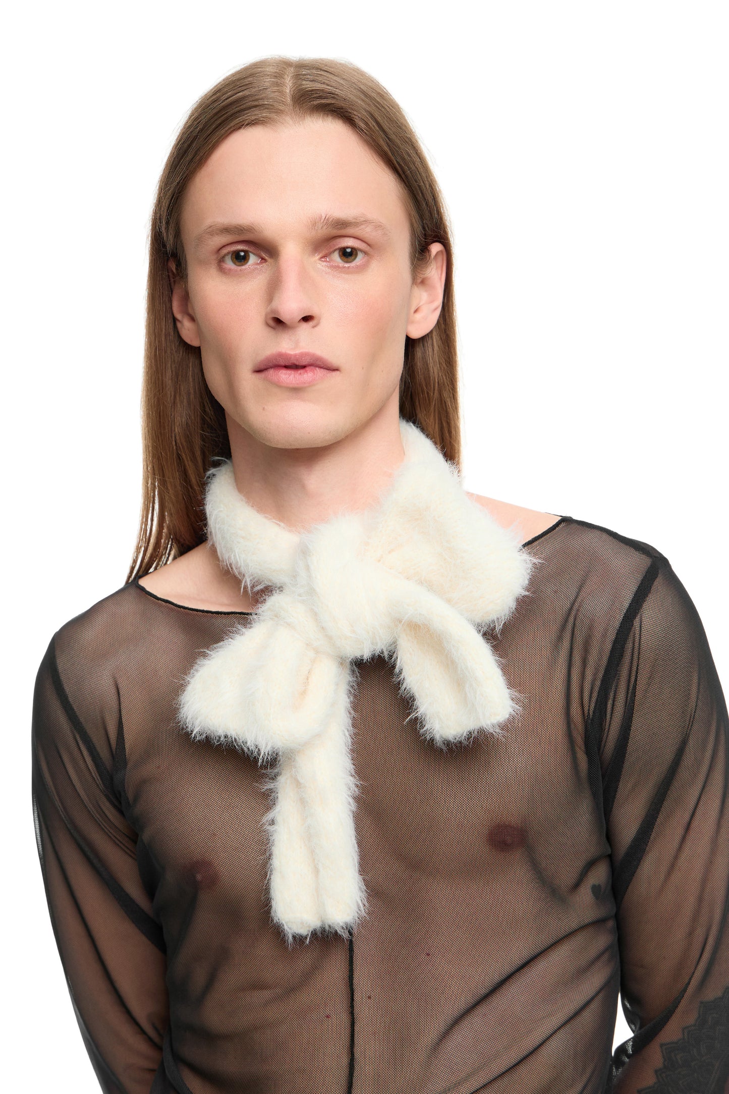 Fluffy Scarf "Zmiia"