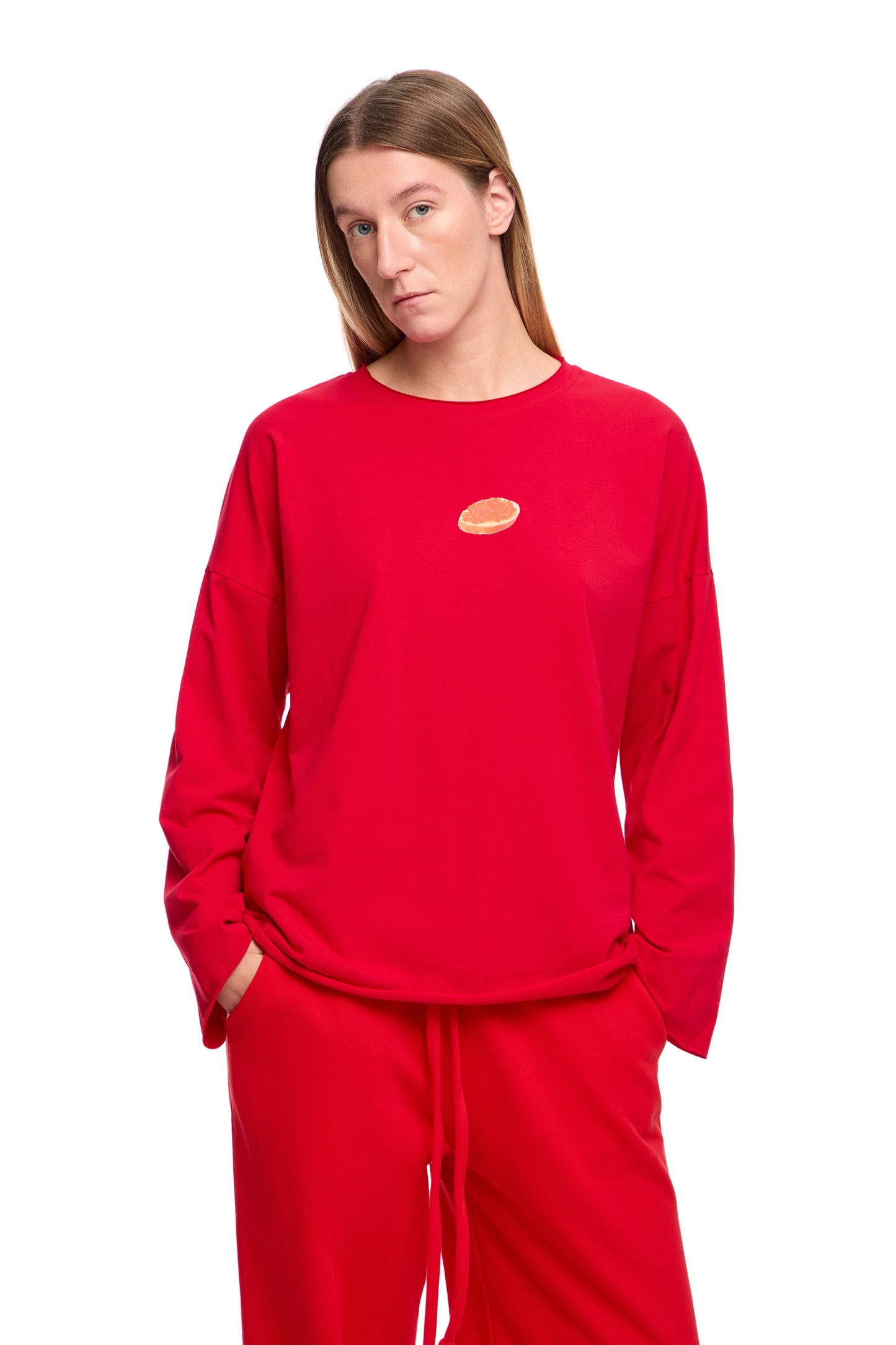 Оверсайз Лонгслів "Канапка"