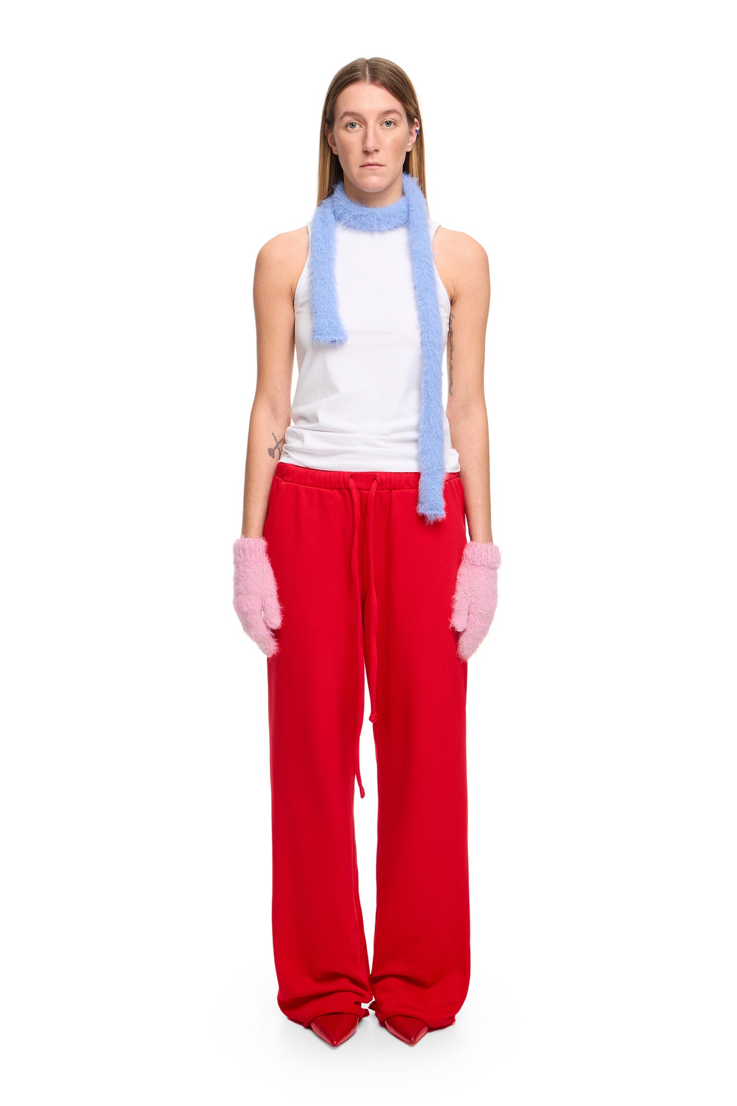 Fluffy Scarf "Zmiia"