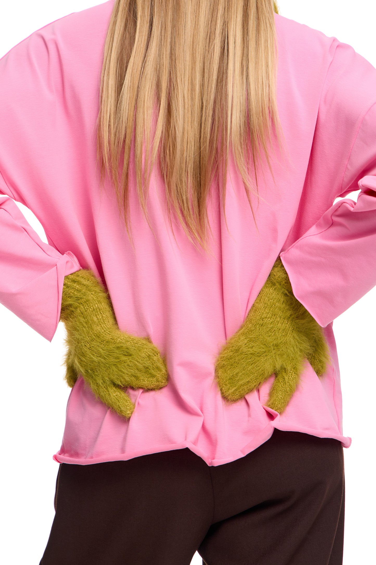 Fluffy Mittens "Krab"