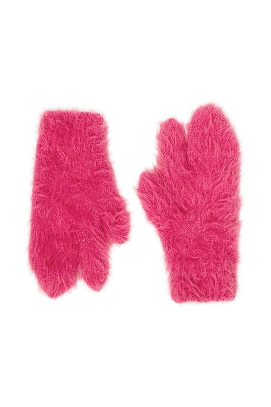 Fluffy Mittens "Krab" by LOKO