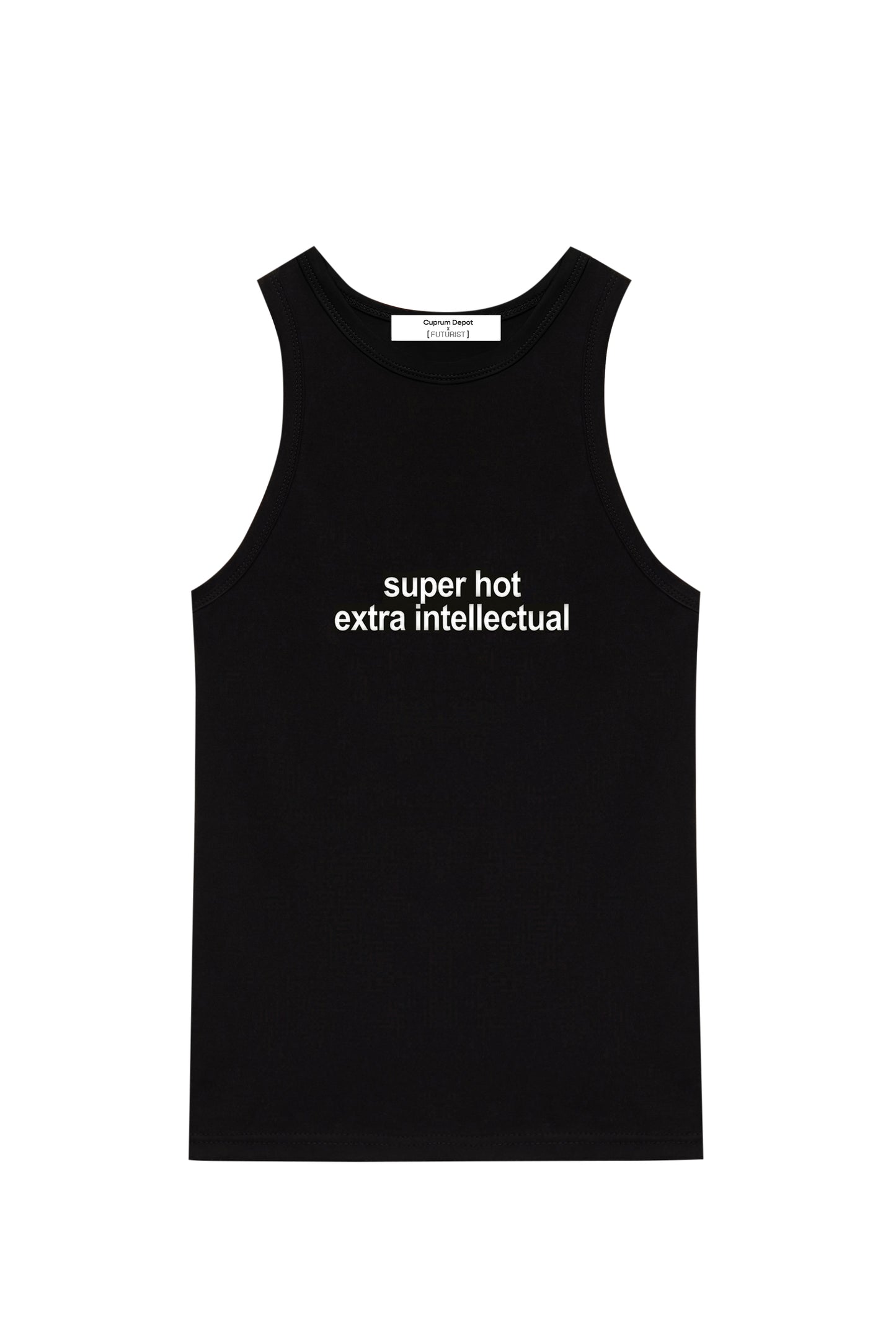 Майка "super hot extra intellectual"